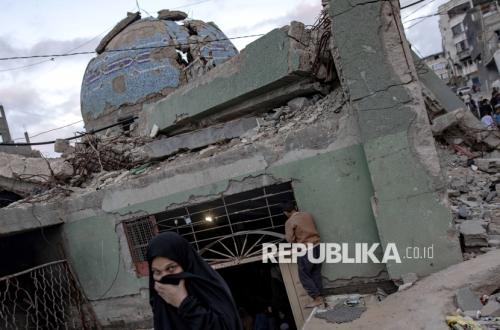 Israel Bombardir Gaza Sebelum Shalat Idul Adha, Tujuh Syahid