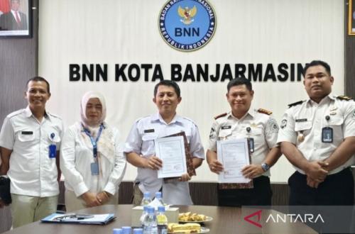 Lapas Banjarmasin dan BNN Perkuat Sinergi Cegah Peredaran Narkoba