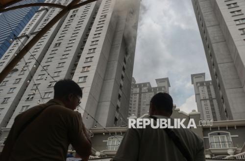 Apartemen di Tanjung Duren Jakbar Kebakaran, 82 Warga Dievakuasi