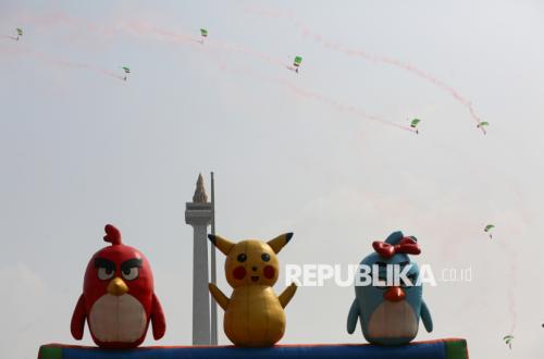 Malam Merdeka Hadirkan Ribuan Talenta Kreatif, dari Video Mapping hingga Drone Show