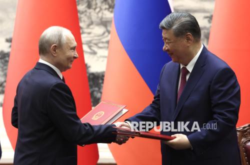 Putin dan Xi Teken Deklarasi Penting tentang Tatanan Dunia, Beberapa Hari Setelah Trump ke China