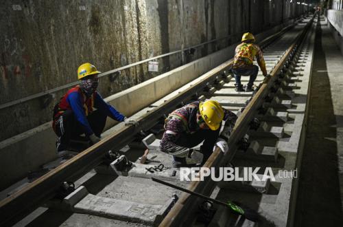 Biaya Pembangunan MRT Jakarta Rute Bundaran HI-Kota Rp 25,3 Triliun