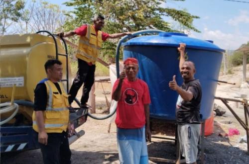 Kementerian PU Perkuat Layanan Air Bersih untuk Pengungsi di Pulau Flores