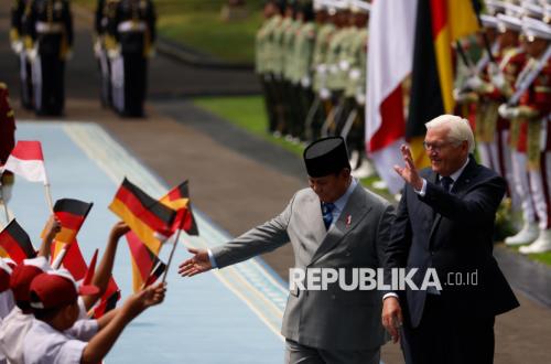 Presiden Prabowo Terima Kunjungan Presiden Jerman, Bahas Penguatan Kemitraan Strategis