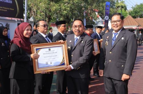 Pemkot Kediri Raih Predikat Istimewa Indeks Reformasi Hukum 2026 dengan Skor 99,1