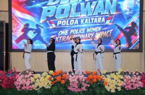 Polwan Polda Kaltara Jadi Relawan Pengajar, Buktikan Dampak Luar Biasa
