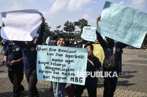 Relawan MBG Gelar Doa Bersama, Desak Usut Dugaan Korupsi BGN