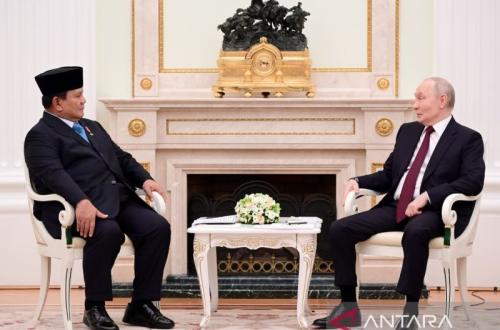 Putin Undang Prabowo Hadiri Pameran Industri di Rusia 2026