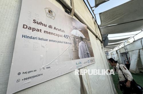 Kesiapan Puncak Haji, PPIH Cek Langsung Fasilitas Tenda Jamaah di Mina