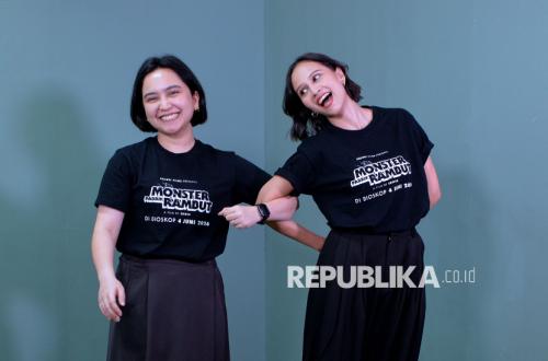 Lutesha dan Rachel Amanda Merasa Punya Kemiripan dengan Tokoh di Film Monster Pabrik Rambut