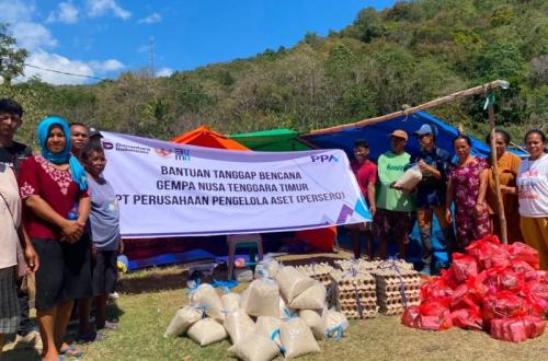 PPA dan BNPB Kolaborasi Salurkan 2 Ton Bantuan untuk Korban Gempa NTT