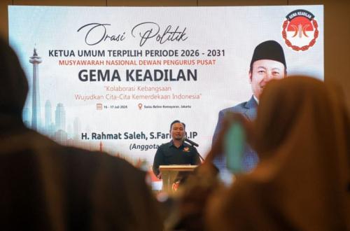 PKS Lantik Rahmat Saleh Pimpin Gema Keadilan Periode 2026-2031