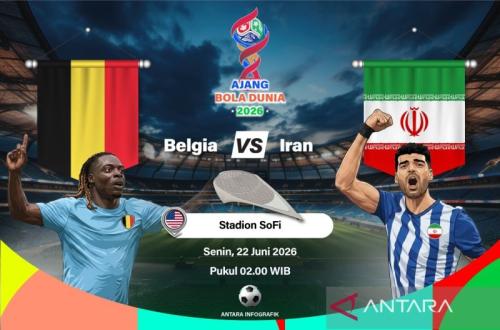 Lukaku Starter, Belgia Siapkan Daya Gedor Maksimal Lawan Iran di Piala Dunia 2026