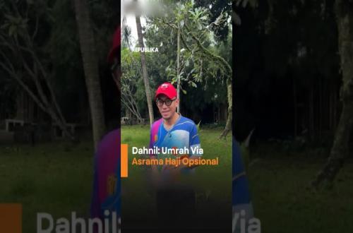 Wamen Dahnil Umrah Via Asrama Haji Opsional