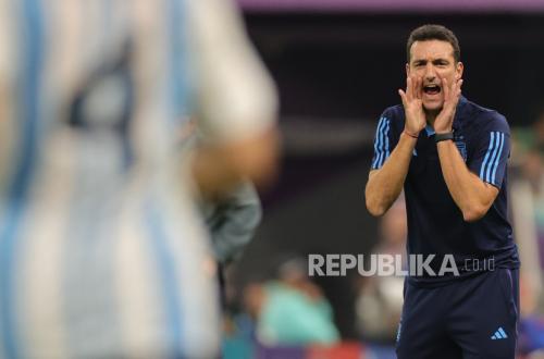 Scaloni Pertimbangkan Dua Perubahan Susunan Pemain di Final Lawan Spanyol, Ini Kemungkinannya