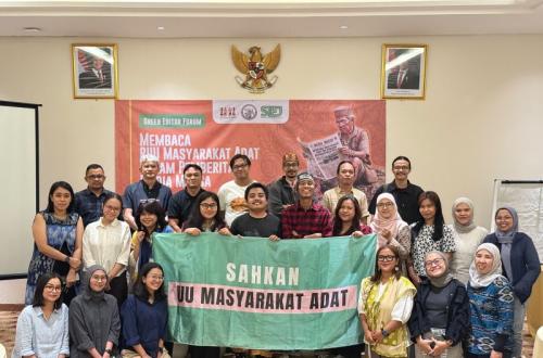SIEJ: Suara Masyarakat Adat Minim dalam Pemberitaan RUU Masyarakat Adat
