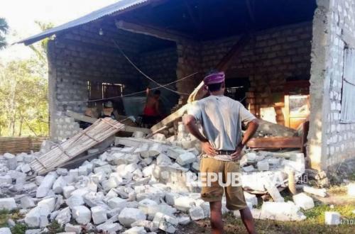 Gempa 6,1 Magnitudo Guncang Sumba Barat Daya, Puluhan Rumah Rusak