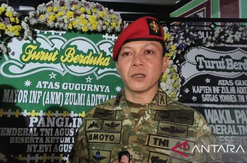 Panglima TNI Pimpin Pemakaman Militer Mayor Zulmi