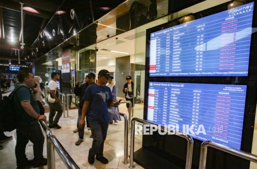 Penerbangan Dihentikan akibat Abu Vulkanik Anak Krakatau, Begini Situasi Bandara Soekarno-Hatta