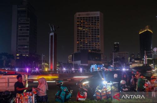 Aksi Pemadaman Lampu 60 Menit di Jakarta Kurangi 74,23 Ton Emisi Karbon