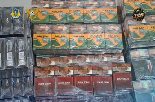 Bea Cukai Ambon Sita 29.780 Batang Rokok Ilegal dalam Operasi ASAP 2026