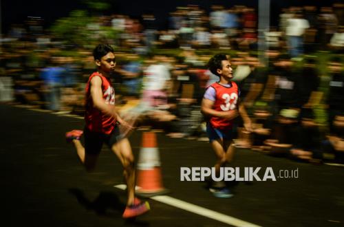 Dari Tawuran ke Lintasan Lari, Remaja Tangsel Ramaikan Fun Night Run