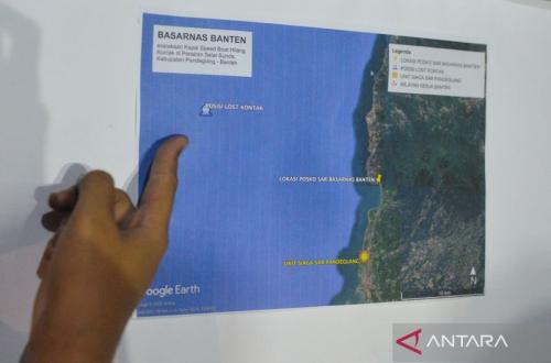 SAR Banten Kerahkan Drone Termal Cari Rombongan Jurnalis Hilang di Selat Sunda