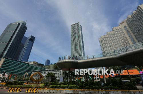 Kualitas Udara Jakarta Masuk Tiga Terburuk Dunia di Ahad Pagi