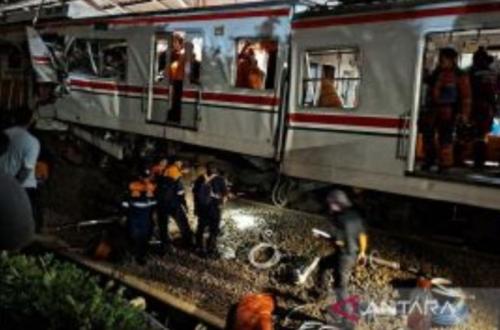 KAI Beri Kompensasi Korban Kecelakaan Kereta di Bekasi