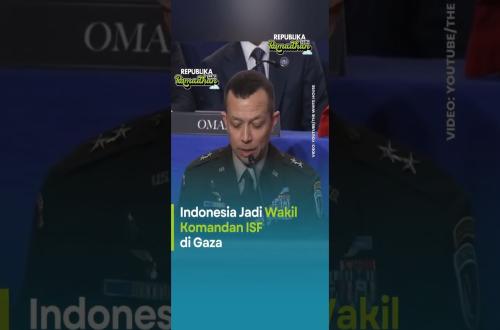 Indonesia Jadi Wakil Komandan ISF di Gaza