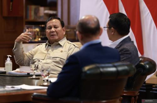 Prabowo Soroti Impor Kopi dan Cokelat di Tengah Kualitas Lokal Terbaik