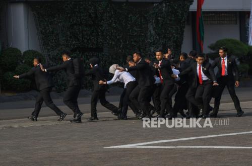 Paspampres Latihan Bersama dengan Prajurit Marinir Amerika, Salah Satu Materi Soal Menembak