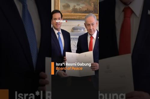 Isral Resmi Gabung Board of Peace
