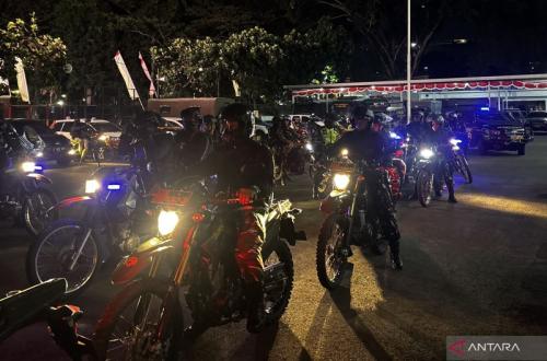 Polrestabes Bandung Kerahkan 300 Personel Gabungan Patroli Malam Cegah Kejahatan Jalanan
