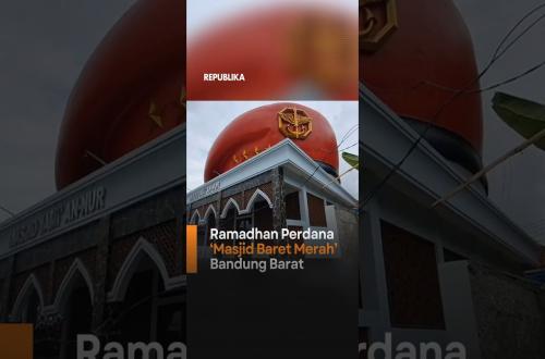 Ramadhan Perdana Masjid Baret Merah Bandung Barat