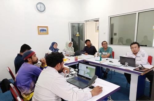 Diskominfotik Gorontalo Susun Rencana Pengelolaan Data DTSEN