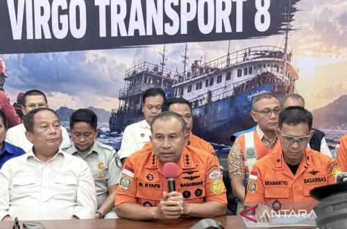 Basarnas Tegaskan Pemilik Kapal Wajib Pindahkan Bangkai KM Virgo 8 yang Terbalik