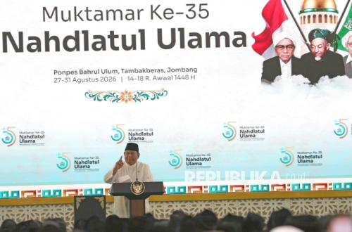 Di Muktamar NU, Presiden Ungkap Cita-cita Pendiri NU Untuk Indonesia