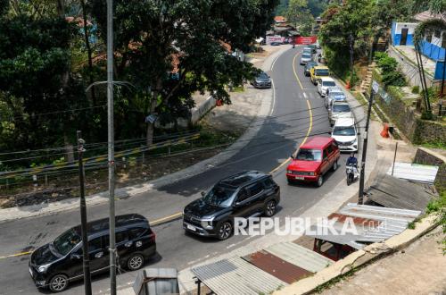 Arus Balik di Limbangan Garut Padat, Polisi Berlakukan Sistem One Way