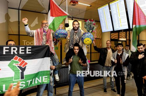Dua Aktivis Global Sumud Flotilla Tiba di Belanda Usai Ditahan Israel