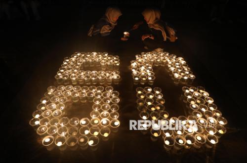 Momen Earth Hour 2026 di Sejumlah Wilayah Tanah Air, Lampu Padam demi Bumi