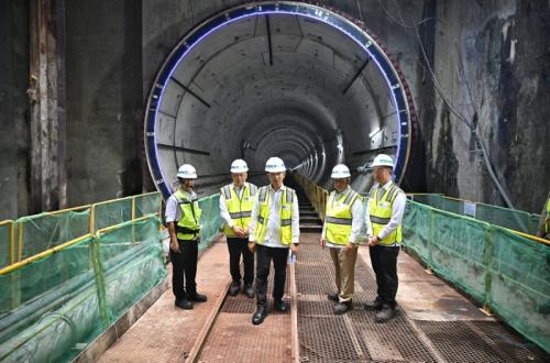 Menhub Dudy Purwagandhi Tekankan Pentingnya Kualitas Konstruksi MRT Fase 2A