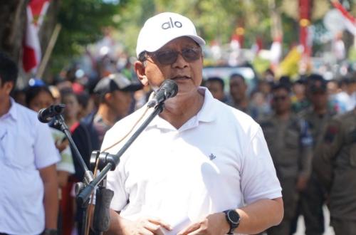 Buleleng Gelorakan Nasionalisme Pelajar Lewat Lomba Gerak Jalan