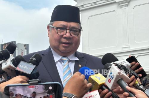 Airlangga Happy Ekonomi Tumbuh 5,11 persen, Tertinggi dalam Empat Kuartal