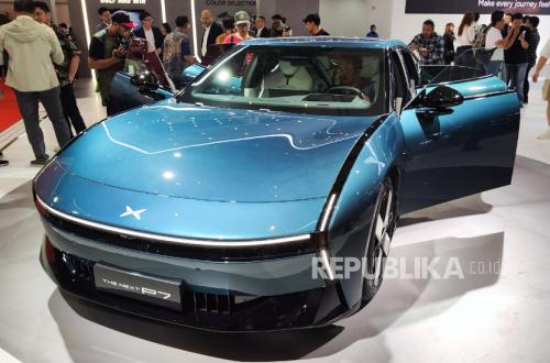 Xpeng Pamerkan Sedan Listrik The Next P7 dan Teknologi AI Masa Depan di IIMS 2026