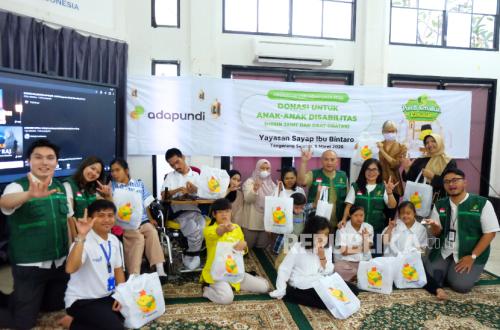 Program CSR Ramadan, Adapundi Sasar Anak-Anak Disabilitas Ganda