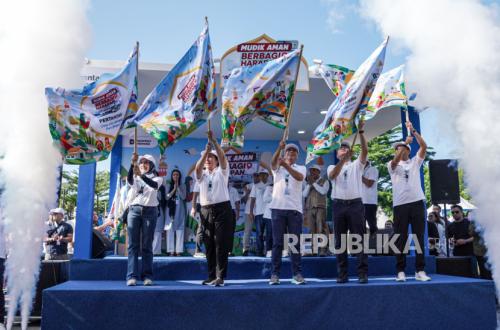 Pertamina Patra Niaga Berangkatkan Mitra Ojol Mudik Gratis Bareng MyPertamina