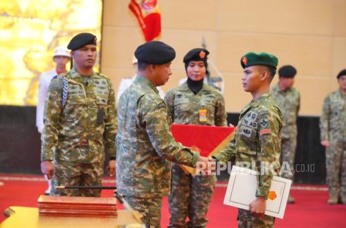 Panglima TNI Naikkan Pangkat Prajurit Juara 1 Hafalan Alquran 30 Tuz di Libya