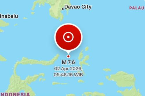 Peringatan Tsunami! Gempa Magnitudo 7,6 di Laut Maluku Utara