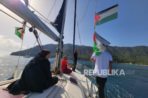 Armada Global Sumud Angkat Jangkar, Kembali Lanjutkan Perjalanan ke Gaza